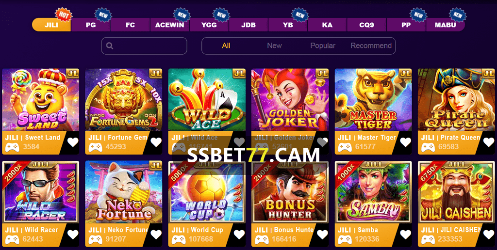 Ssbet77 slot machine