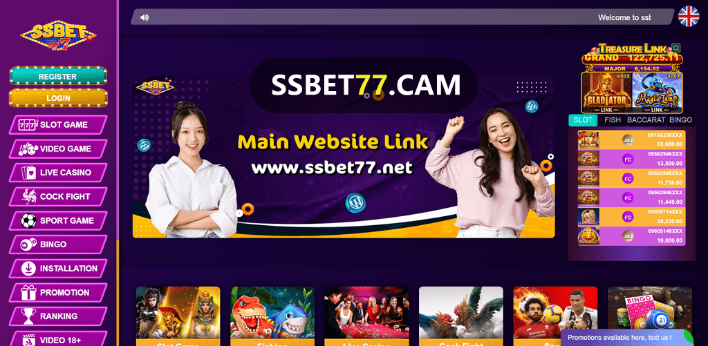 What is Ssbet77 Online Casino